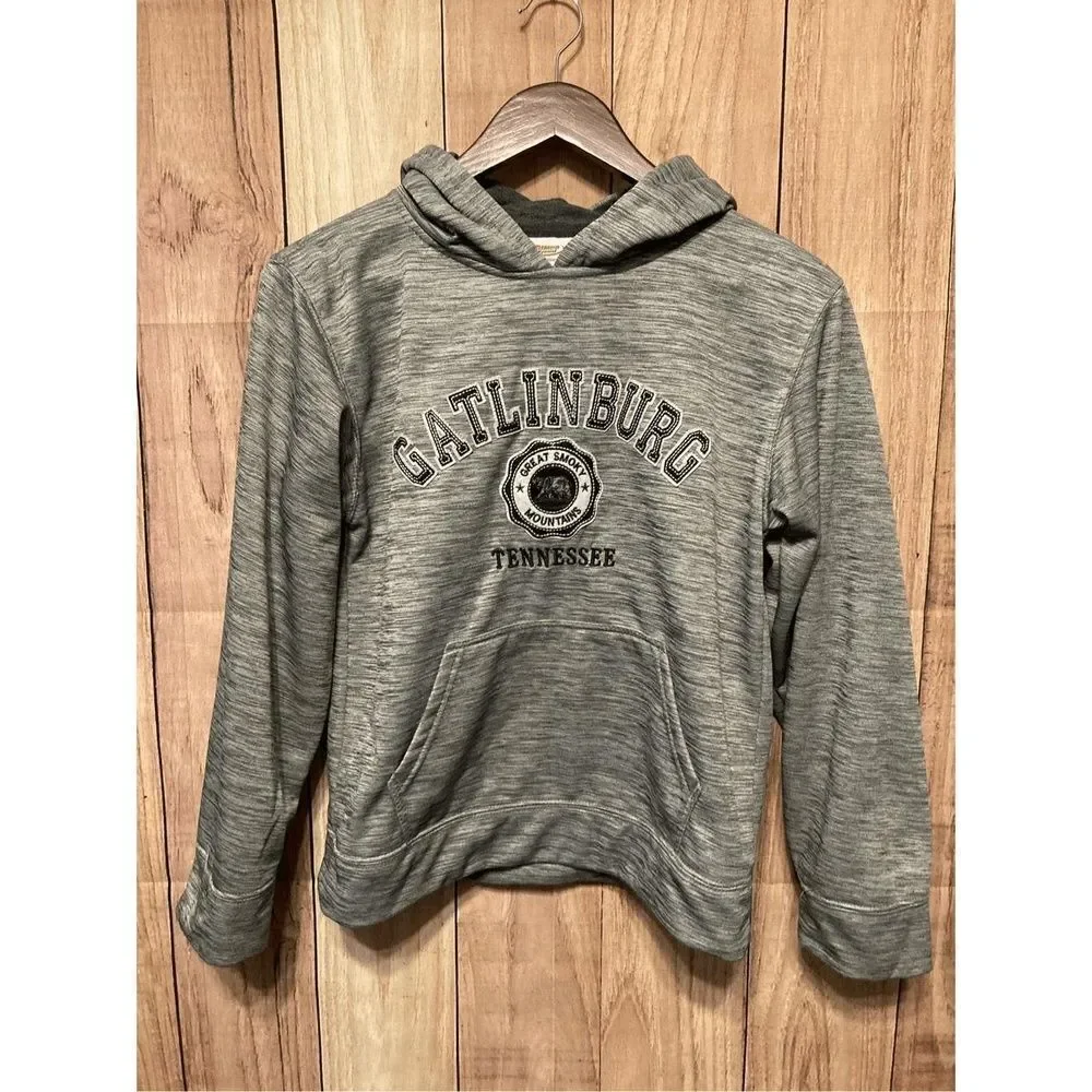 Gatlinburg XL Sweatshirt hoodie youth grey Tennessee